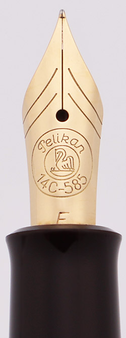 Pelikan ペリカン M400SE brown-stripes M-nib Pelikan M400 Fountain Pen Old Style (1984-92) - Dark Brown